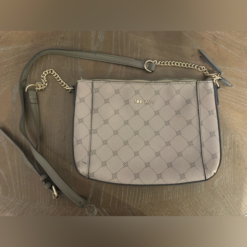 Nine West Basil Top Zip Crossbody